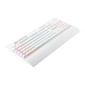 Teclado  Redragon Brahma PRO RGB Switch Marrom Branco - K586W-RGB-PRO-PT-BROWN