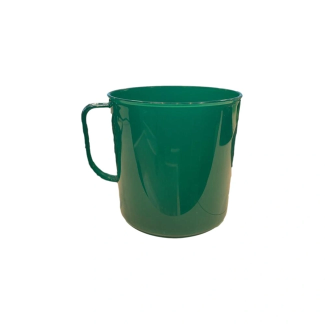 Caneca Verde de Plástico