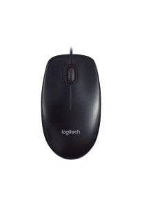 Mouse com fio Logitech M90 Preto