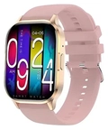 Relógio Smartwatch G-tide S3 Pro 49mm Pulseira Rosa + pulseira extra - Cor Dourado