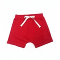 Shorts Avulso Barra Virada Suedine Liso Masculino BabyCotton