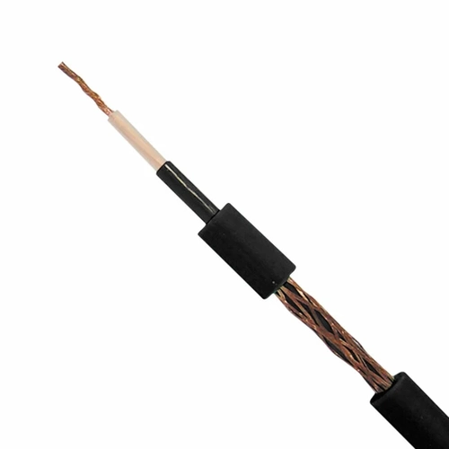 Cabo De Guitarra Tiaflex 1x22 Awg 0,30 Mm  Preto