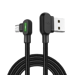 Cabo Cel/dados Usb 3.0 V8 90° Malha 1m (blister) Mod. Xc-cd-40