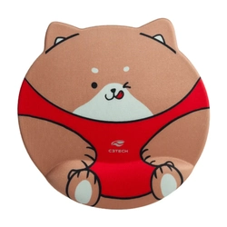 Mouse Pad C3tech Mp-500rd Com Apoio Ergonômico
