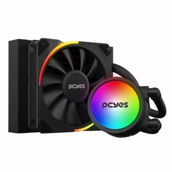 Water Cooler Pcyes Sangue Frio 3 ARGB Black Vulcan 120MM TDP 200W - ARGBSF3120BR