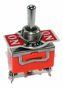 Chave Alavanca Kn-1122 3t 15a 250v On-off-on