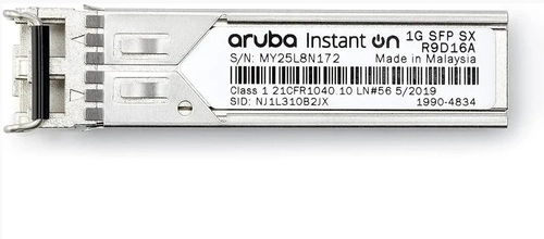 Transceiver Hpe Aruba Instant On 1g Sfp Lc Sx 500m Mmf - R9d16a