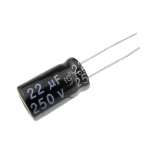 Capacitor Eletrolítico 22uF 250v 10 Unidades