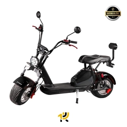 Scooter Eletrica Hawk Modelo X16 2000w Bat 60v 20ah 2 Lugares Black Ge.04