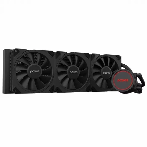 Water Cooler Pcyes Sangue Frio 3 Black Vulcan 360mm TDP 350w - Wcsf3360br