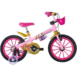Bicicleta Aro 16 Princesas Nathor - 101250160000
