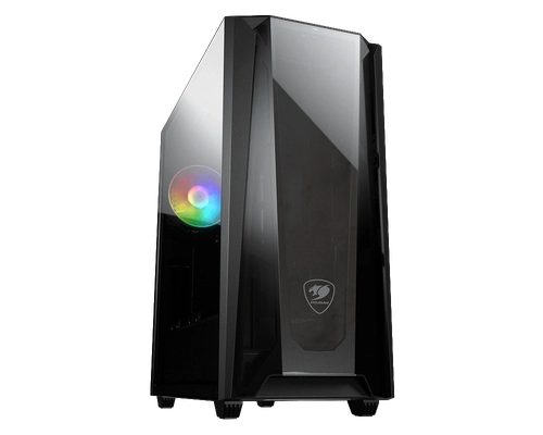 Gabinete Gamer Cougar MX660-T, Mid Tower c/ 1x Fan ARGB, Lat. Vidro Temperado - 385BMS0.0002