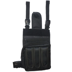 Embornal de Perna Tático com Porta Faca