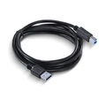 Cabo para Impressora e Hd Externo Usb a 3.0 Macho para Usb b 3.0 Macho 28awg Puro Cobre 2 Metros - Puabm3-2