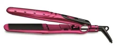 Prancha Alisadora de Cabelo Mondial Chrome - Pink P-19 com Íons 220C - Bivolt 
