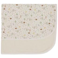 Manta com Forro Avulsa Estampada Feminina - Little Sweet