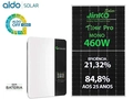 Gerador De Energia Solar Growatt Off Grid Rosca Dupla Madeira Romagnole Growatt Gf 3,68kwp Spf Es 3kva Mppt Mono 120v