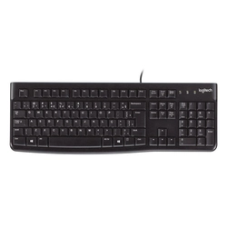 Teclado Logitech K120 Preto Usb - 920-004423-c
