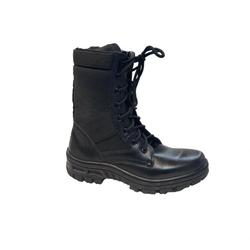 Coturno Acolchoado Infantaria Com Ziper (Acero)