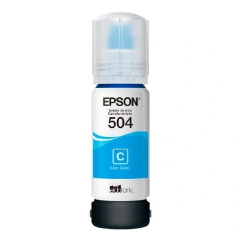 Refil Tanque Tinta Epson T504 Ciano - T504222-br
