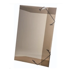 Pasta Aba Elástico Plástica Fumê Oficio Line Dello