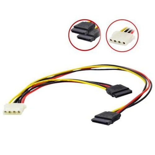 Cabo de Energia Molex Femêa para Sata Duplo - 93539