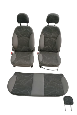 Jogo de bancos completo Fiat Strada working 2017 (ID:680)