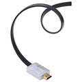 Cabo Hdmi 2.0 Flat 4k Com Conector Desmontável - 5 Metros - H20fl-5