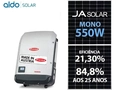 Gerador De Energia Solar Fronius Ondulada Romagnole Fronius Gf 7,15kwp Ja Deep Blue Mono 550w Primo 6kw 2mppt Mono 220v