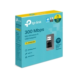 Adaptador TL-Wn823n Wireless Usb Mini 2.4GHz 300Mbps Wifi - TP-Link