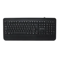Teclado Multimidia, USB, KB-M100BK, Preto, C3Tech