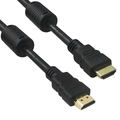Cabo Hdmi 1.4 3d 4k Full Hd Ethernet Com Filtro 2 Metros Preto