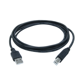 Cabo Usb Evus C-006 V2.0 A/b Macho x Macho Preto 1,8m