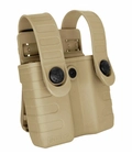 Porta Carregador Duplo Tab Lock Fast Bélica - Coyote