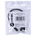 Adaptador Tipo c para Usb Femea C/ Otg - 20 Cm - Acotgu-20cm