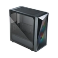 Gabinete Cooler Master Cmp 320 Micro-atx Lateral de Vidro 2 Fans Argb 120mm Preto    Cp320-kgnn-s00