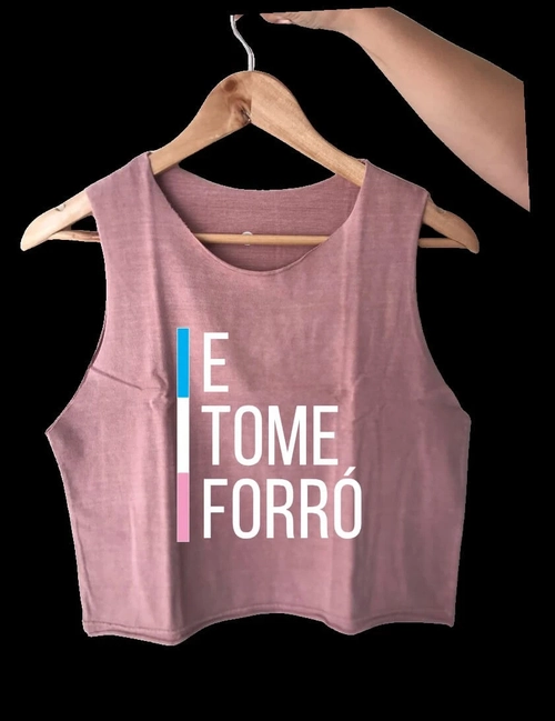 Cropped Stone Regata E Tome Forró