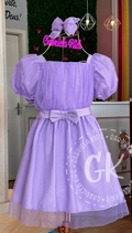 Vestido Lilas Tule