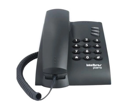 Telefone intelbras pleno preto - 4080051