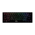 Teclado Gamer Mecânico Gamdias Hermes E3 RGB USB 2.0 Switch Vermelho Layout ANSI Preto - (US/RED/BK)