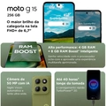 Smartphone Motorola G15 Xt2521-2 4gb 256gb Grafite - Pb6d0009br