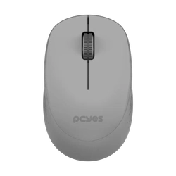 MOUSE SEM FIO MOVER GRAY 1600DPI - WIRELESS 2.4GHZ - SILENT CLICK - PMMWSCGY - PCYES