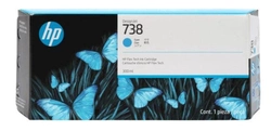 Cartucho De Tinta Hp 738 Preto Pluk 300ml - 498n8a