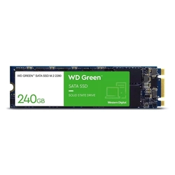 SSD WD Green, 240GB, M.2 SATA, Leitura: 545MB/s, Preto - WDS240G3G0B