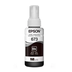 Refil De Tinta Epson Preto 70ml T673120-al