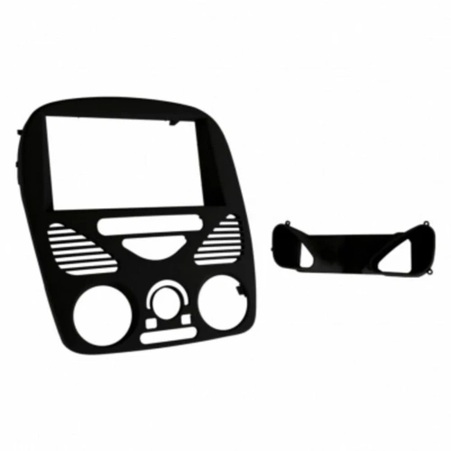 Moldura Famon Palio Fire G2 02/14 Com Ar Condicionado Preto Fosco