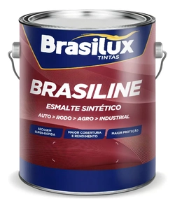 Tinta Esmalte Sintético Laranja Brilhante Brasilux