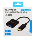 Adaptador Conversor Displayport Macho x VGA DB25 Fêmea Le-4117 - It-blue