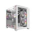 Gabinete Gamer Pcyes Forcefield White Ghost - Gffwgp