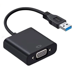 Cabo Adaptador F3 USB 3.0 VGA Femea - JC-USB-VGA